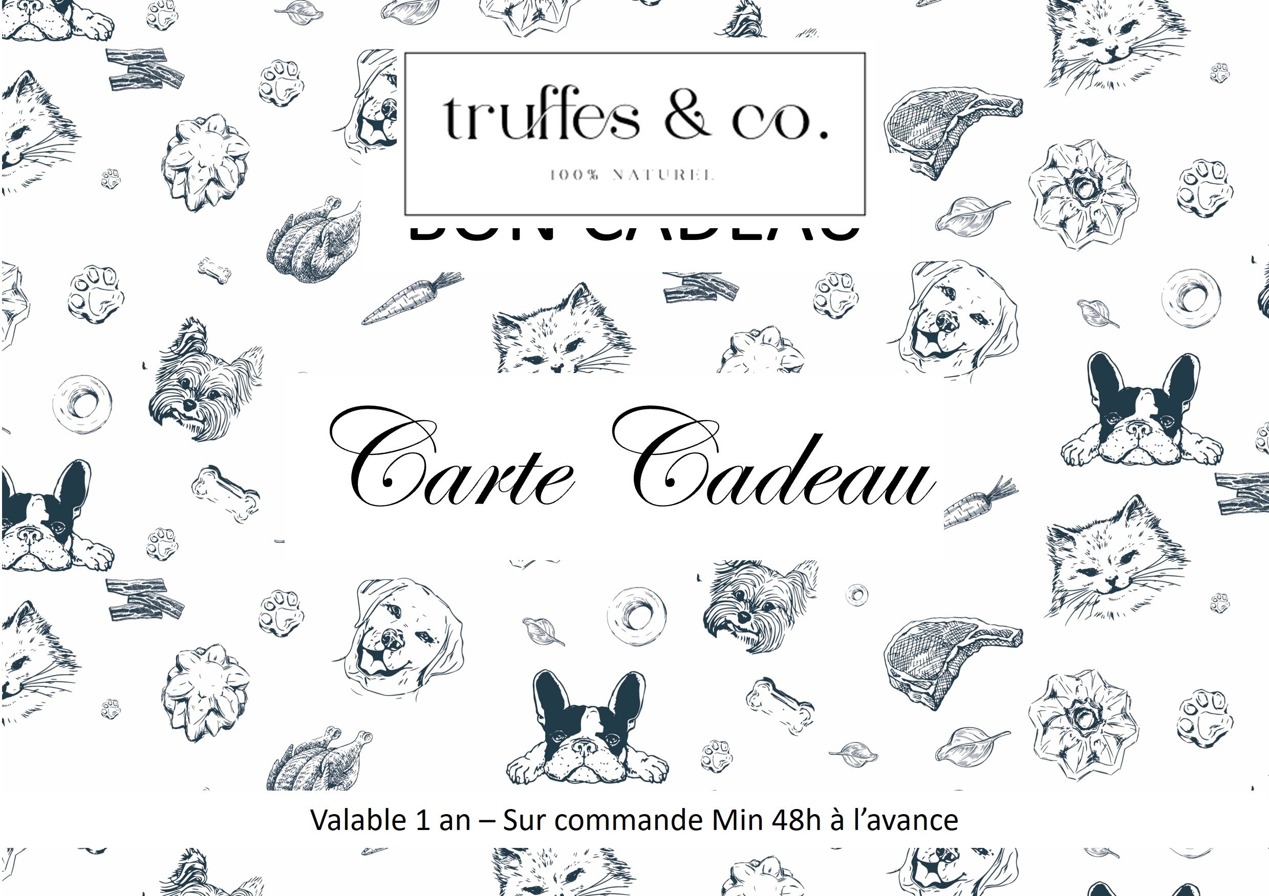 Carte Cadeau Truffes & Co.